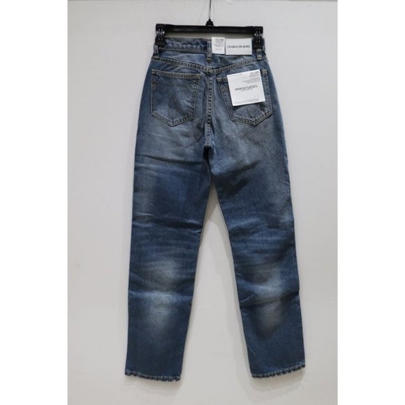 Calvin Klein High Rise Straight jeans Womens 24x30 - Picture 3 of 11